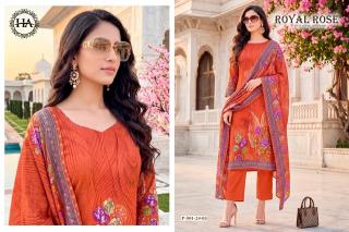 Alok suit royal rose wholesale dress material in chandrapur